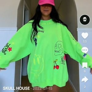 Skullhouse designs sweatshirt